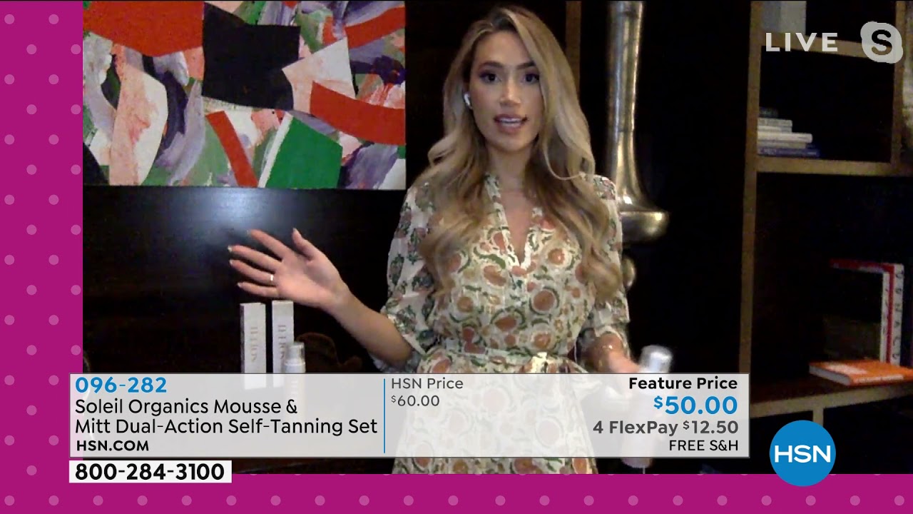 Soleil Organics No. 10 Mousse   Mitt DualAction Self Tan...