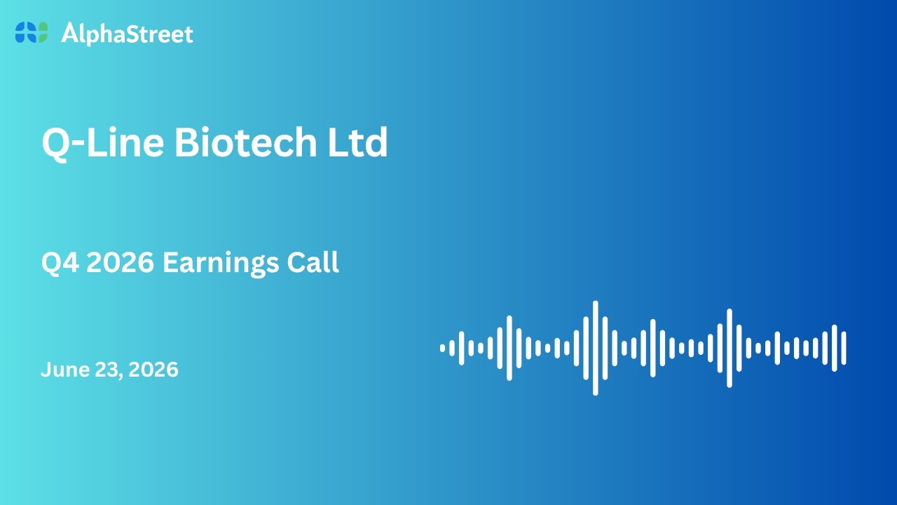 Конференц-колл Q-Line Biotech Ltd по итогам 4 квартала 2025&ndash;26 финансового года