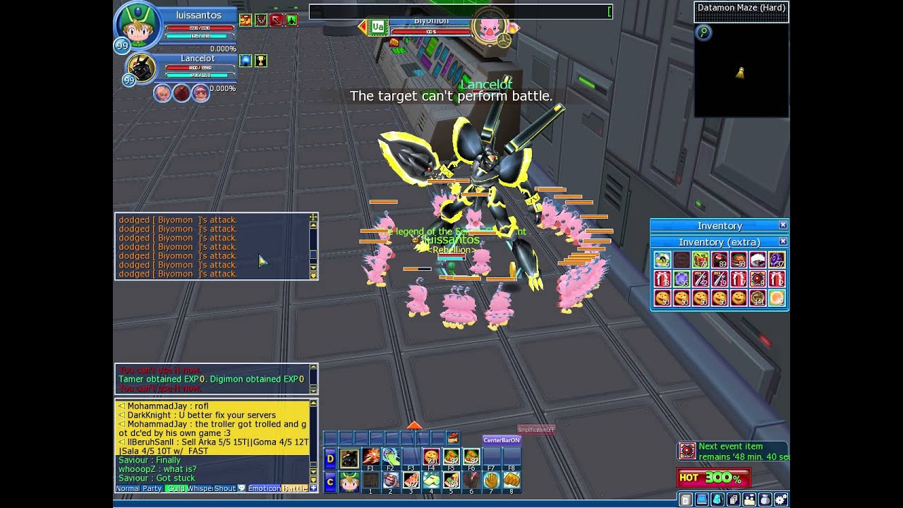 GDMO Datamon Hero Mode Solo - Surviving KO skill