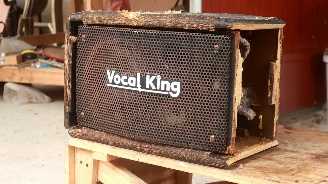 Restoration VOCAL KING speaker / Restore and regenerate decayed speakers