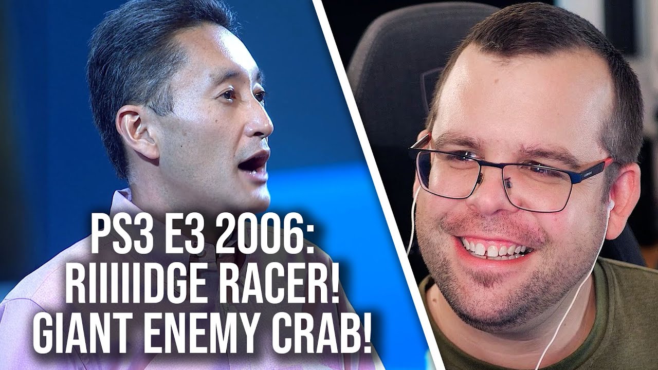 PS3 At E3 2006 Revisited: Riiiiidge Racer! Giant Enemy Crab! MASSIVE Damage!