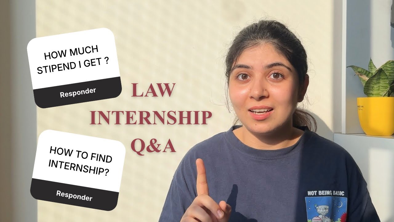 How I Got 3 Legal Internships | Law Student Q&A | Kirti Suri