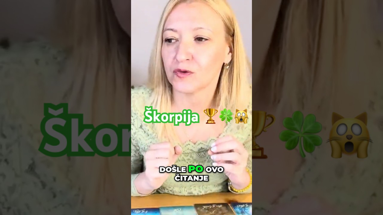 SKORPIJA - NEOČEKIVANI GOST 🙀 #tarot #horoskop