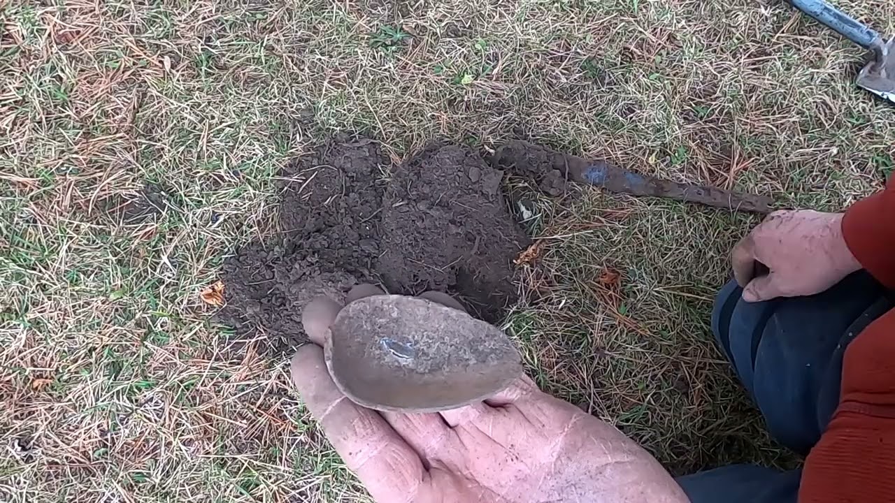 Metal Detecting Relics Draped Bust Ring Buckle 1800 Bottom Hill Farm Homestead  Western New York NY