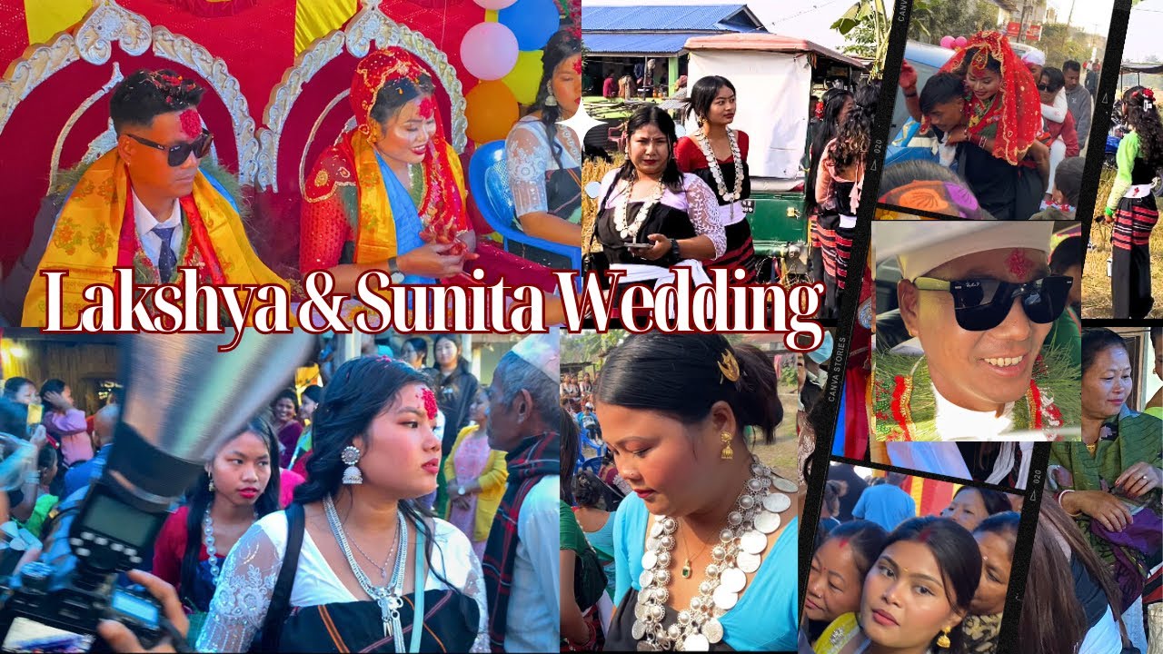 Lakshya & Sunita Wedding video/ Marriage 2080/ Siblings moment/ Go Win Dhimal🥰🤩