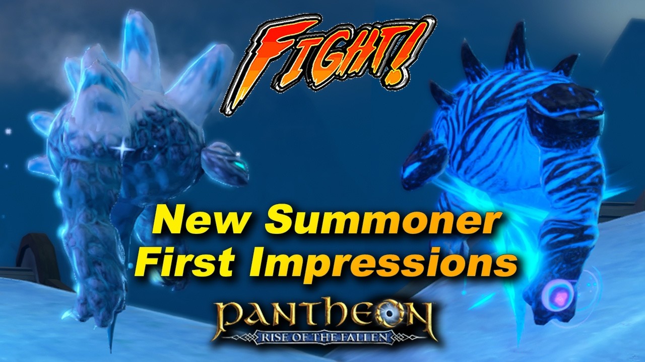 Первые впечатления от нового призывателя в Pantheon: Rise of the Fallen!