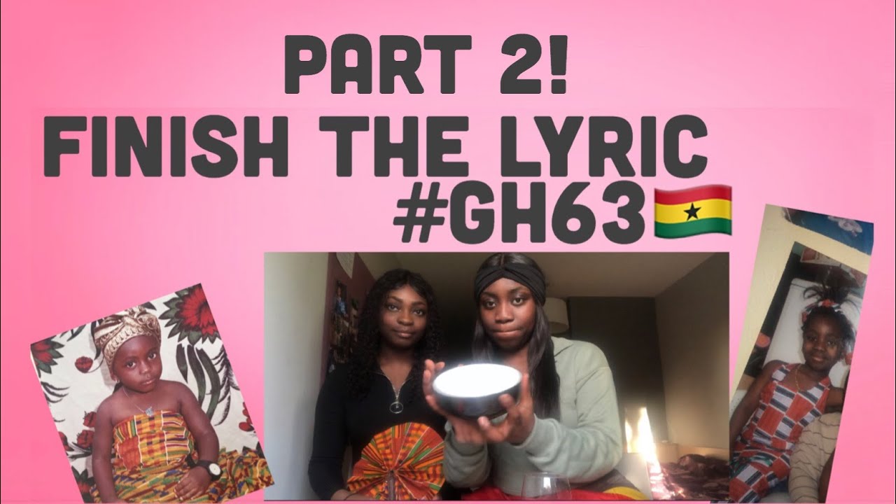 gmt (ghana man time) is real *eating RAW egg?!* | finish the lyrics ghana edition