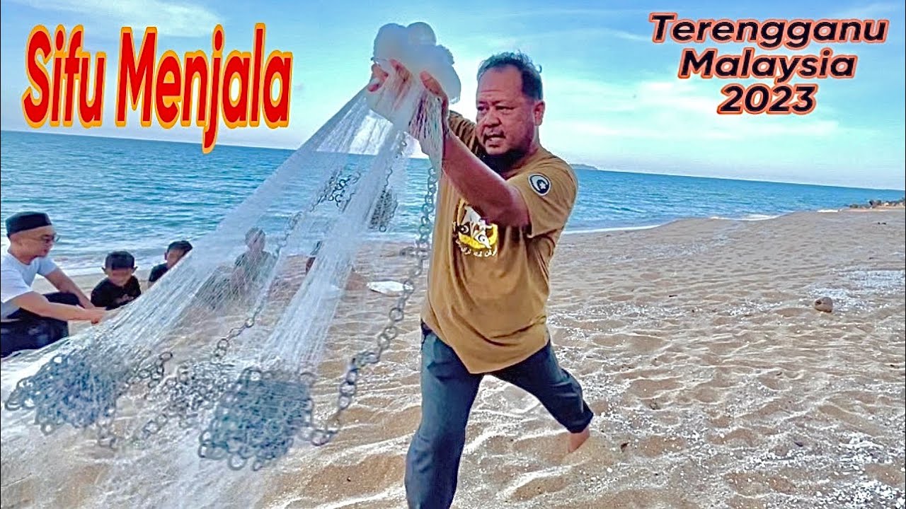 🇲🇾SIFU MENJALA SEBENAR BERTARAF MASTER! | How To Throw A Cast Net 2023
