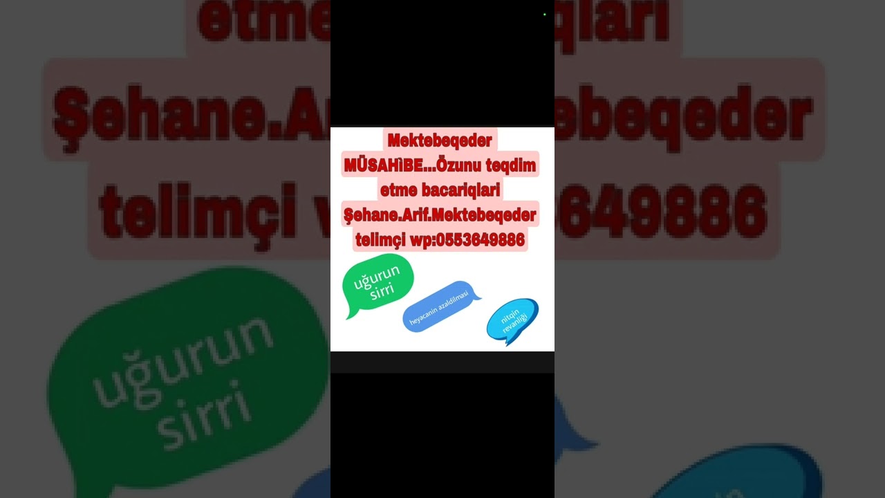Mektebeqeder musahibe.