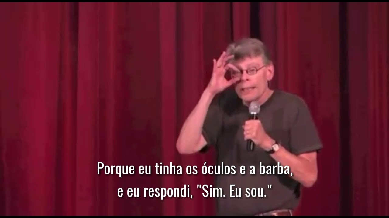 Stephen King é hilário (legendado)