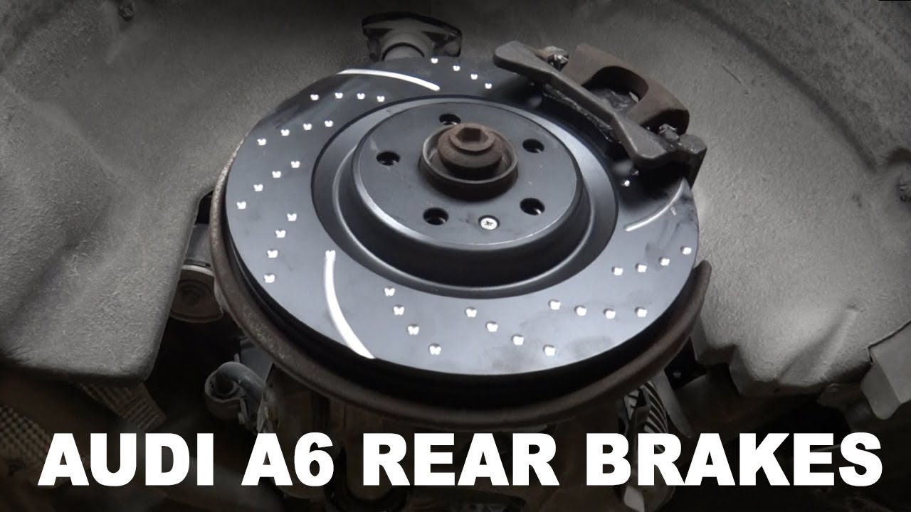 Audi A6 (C7) Rear Brakes Installation with Electronic Parking Brake | Rotors and Pads Replacement!