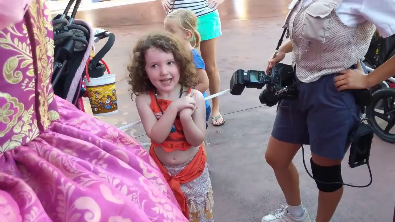 Riding the Carousel with Anastasia and Drizella - Disney World October 2018