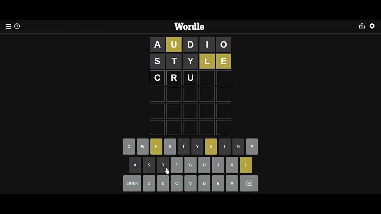 Wordle - The New York Times - Google Chrome (Feb  11, 2022)