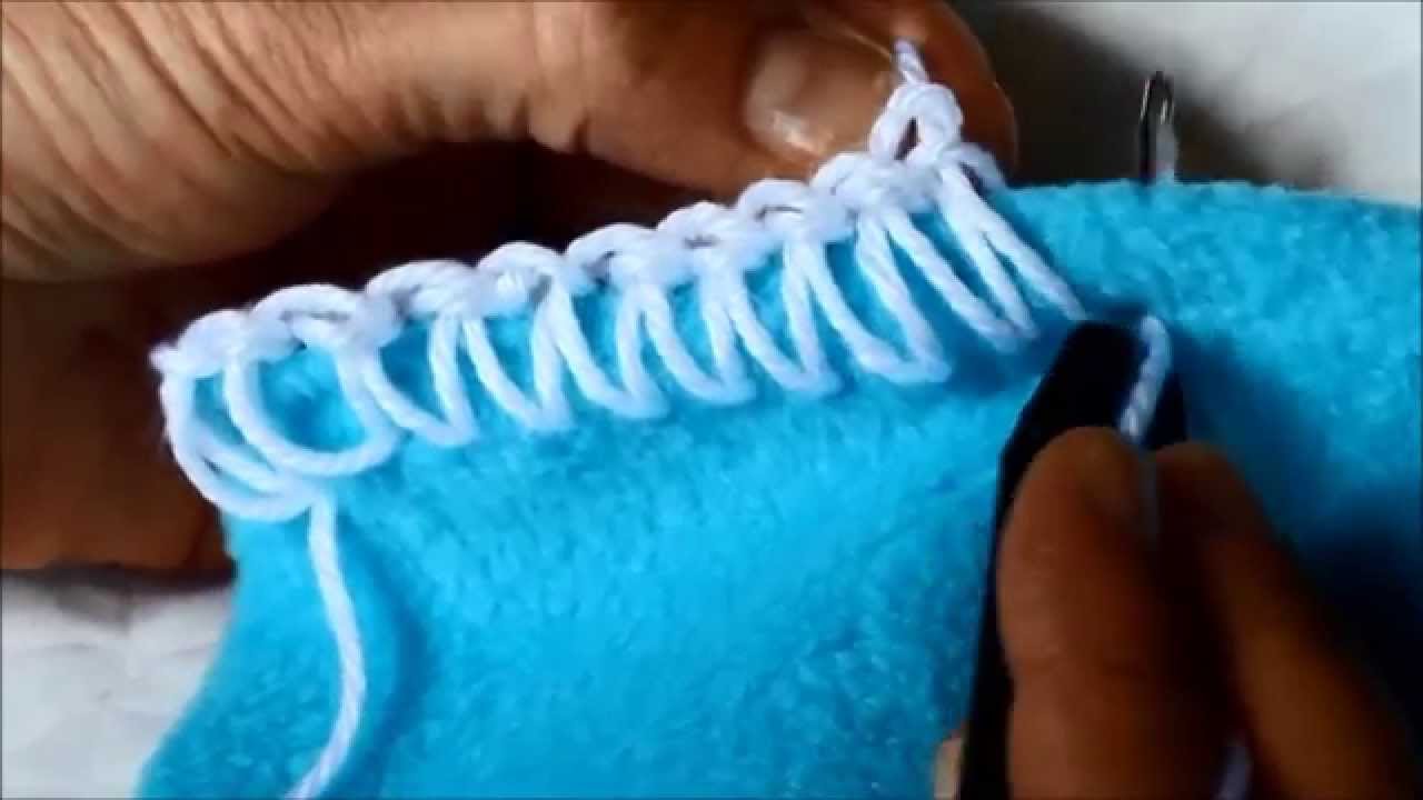 Easyloop® Fauxchét® Edging for Fleece Fabric