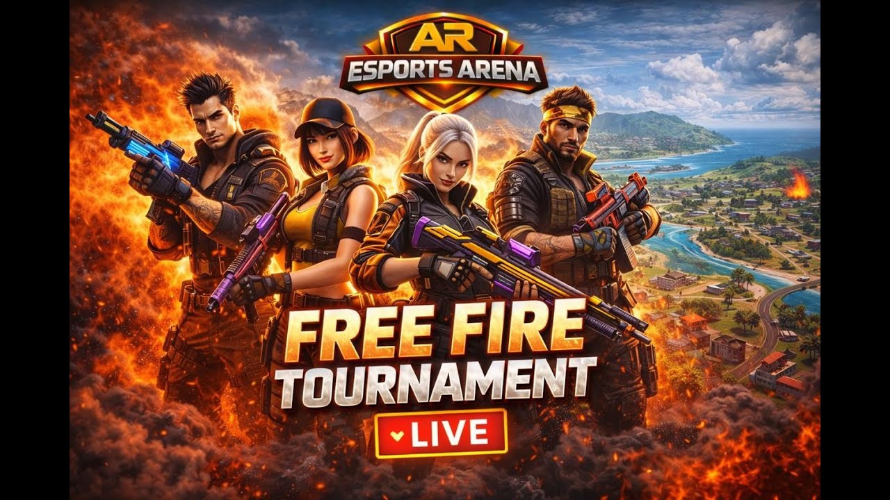 FREE FIRE T2 SCRIMS LIVE 2026 | AR ESPORTS ARENA | THURSDAY