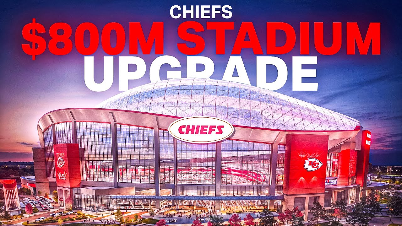 Unveiling the Kansas City Chiefs' New 800M Stadium Upgrade!
