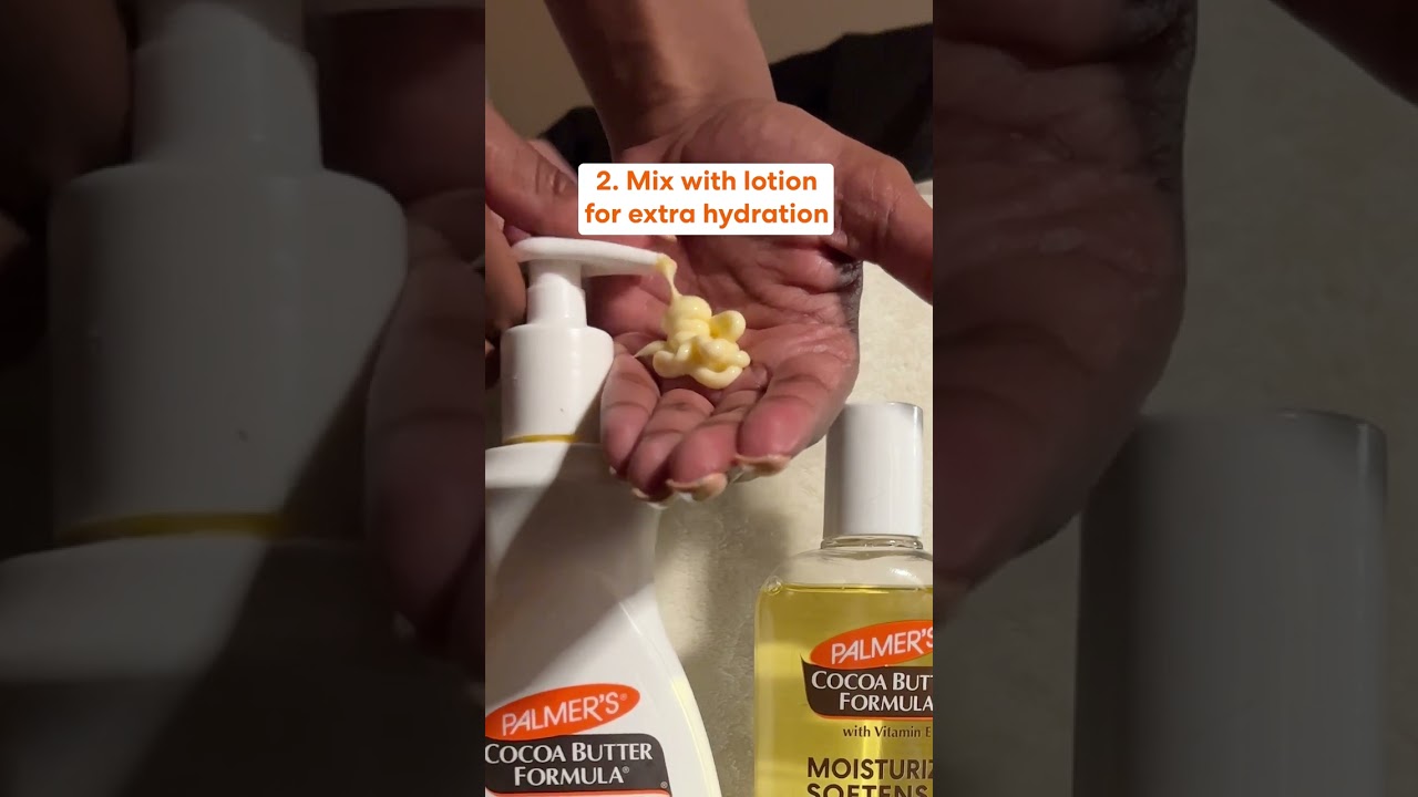 3 ways to use Palmer&rsquo;s body oils