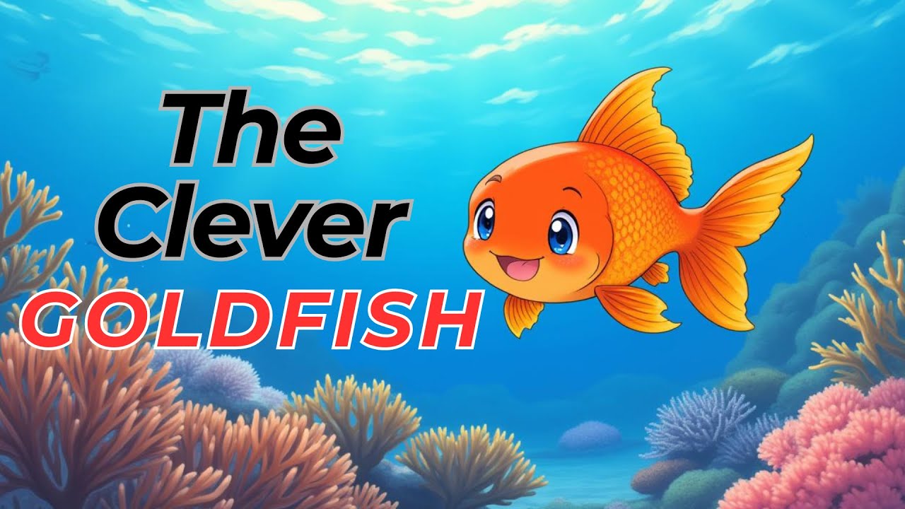 The Clever Goldfish 🐟 | Fun Underwater Adventure & Kids Story | Teamwork & Kindness