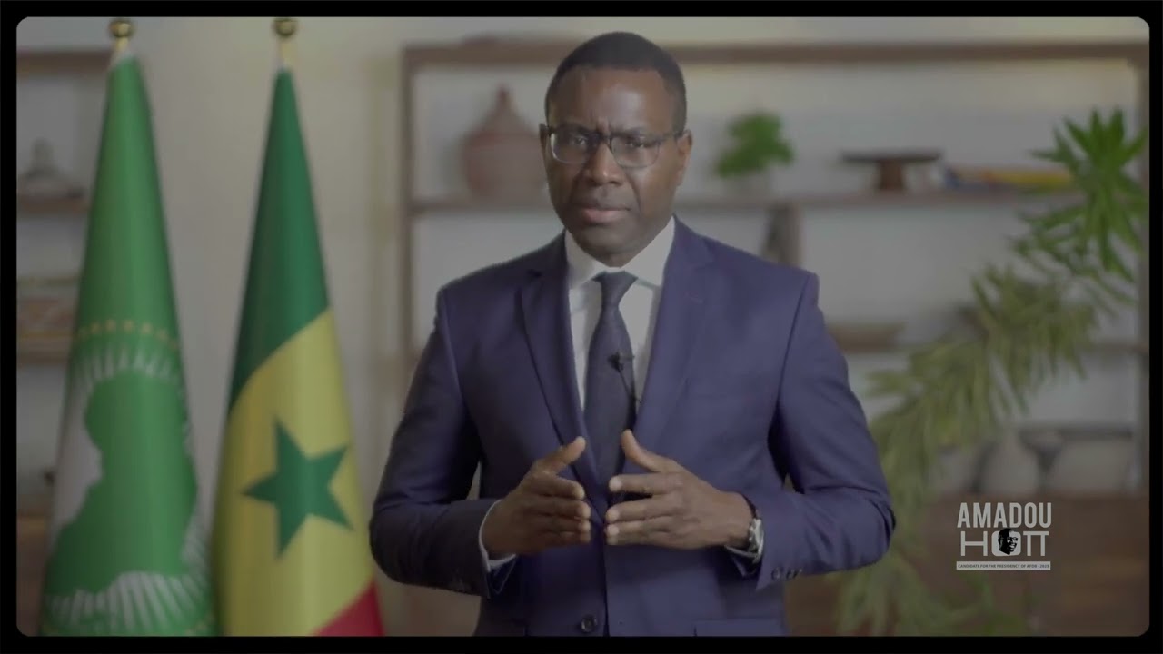 1st video message of Amadou Hott, Candidate for the Presidency of the AfDB Group (ENGLISH)