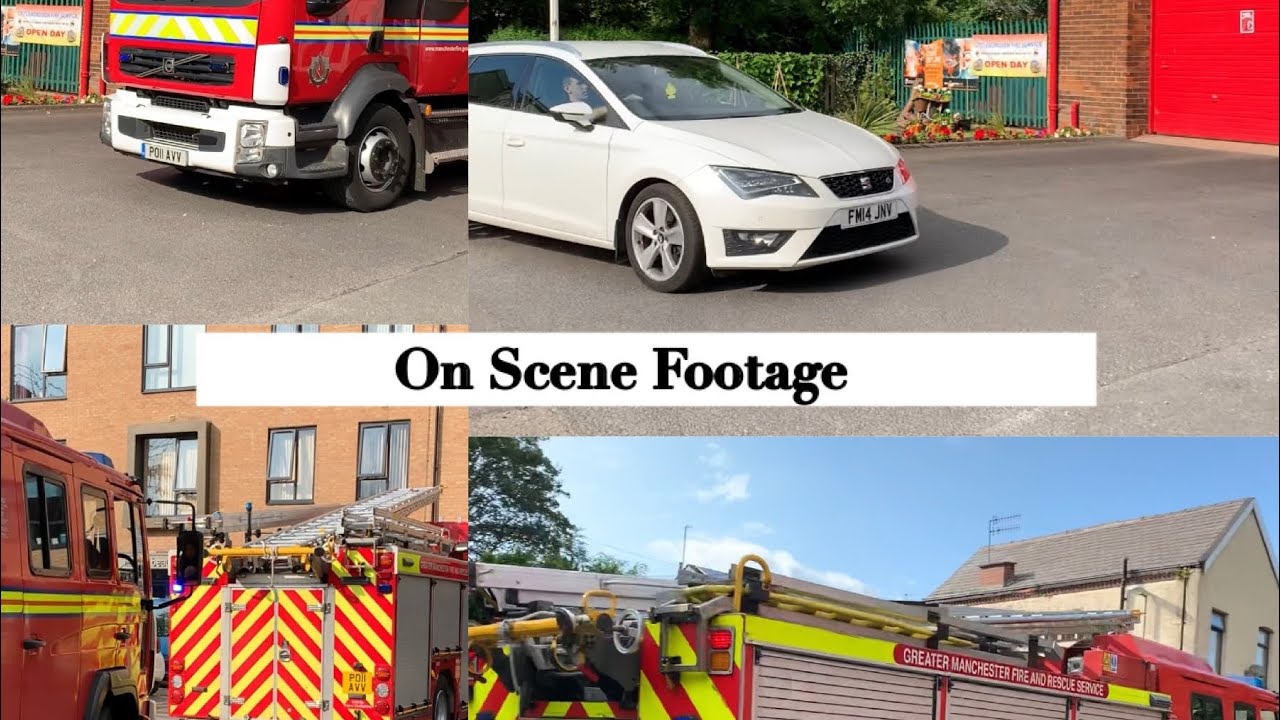 *RARE-RETAINED* Littleborough and Rochdale Turnout/Responding - Greater Manchester Fire And Rescue!