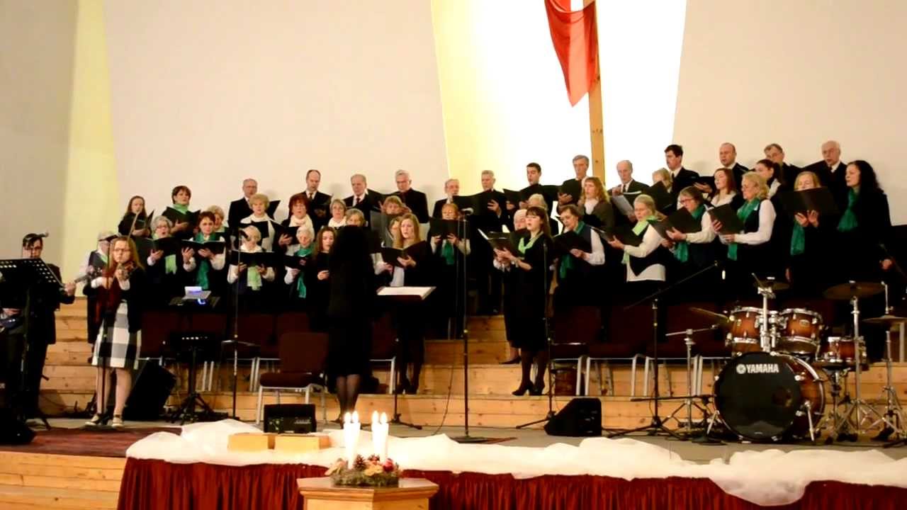 Senioru Talsu un Golgotas draudzes Koris - Ziemassvētki Pestī&scaron;anas Templī II