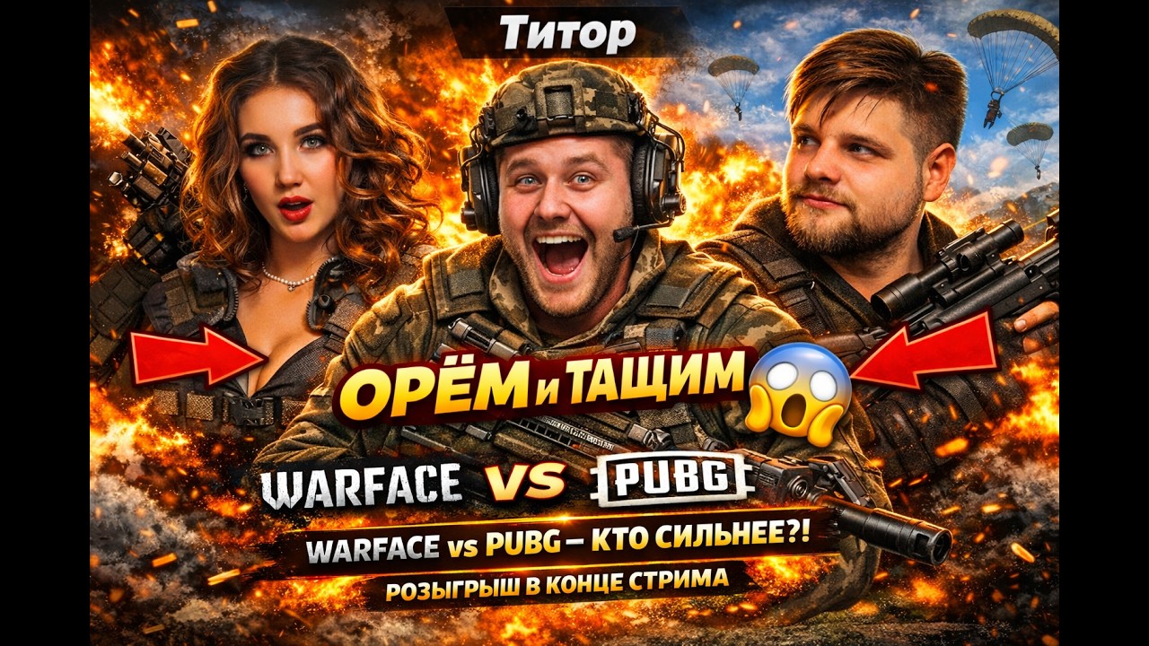 Играем в Warface или PUBG