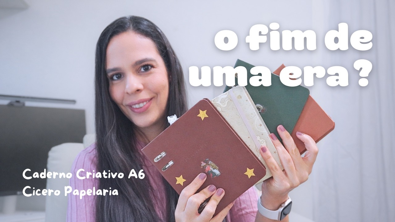 😭 Será o fim do Fichário A6 da Cicero Papelaria? (Caderno Criativo) | Camile Carvalho