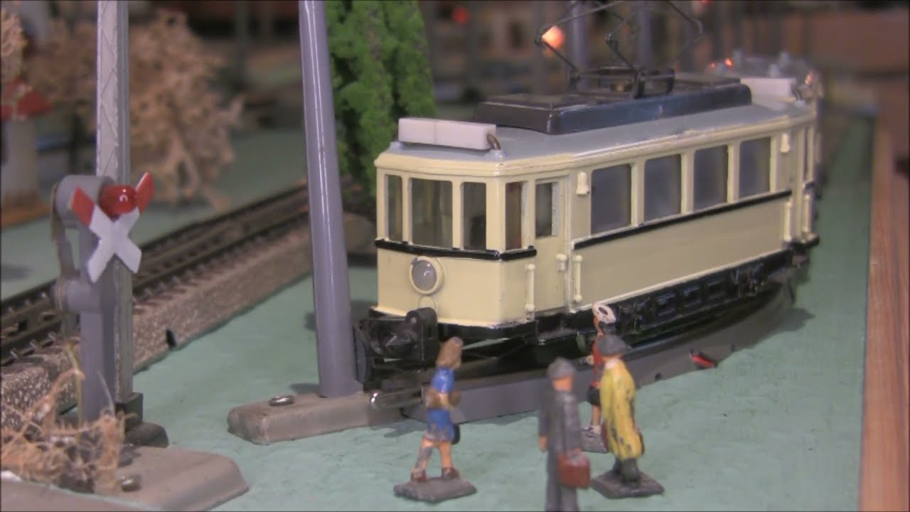 Eheim Trolleybus & Märklin Hamo Straßenbahn in den 50er Jahren