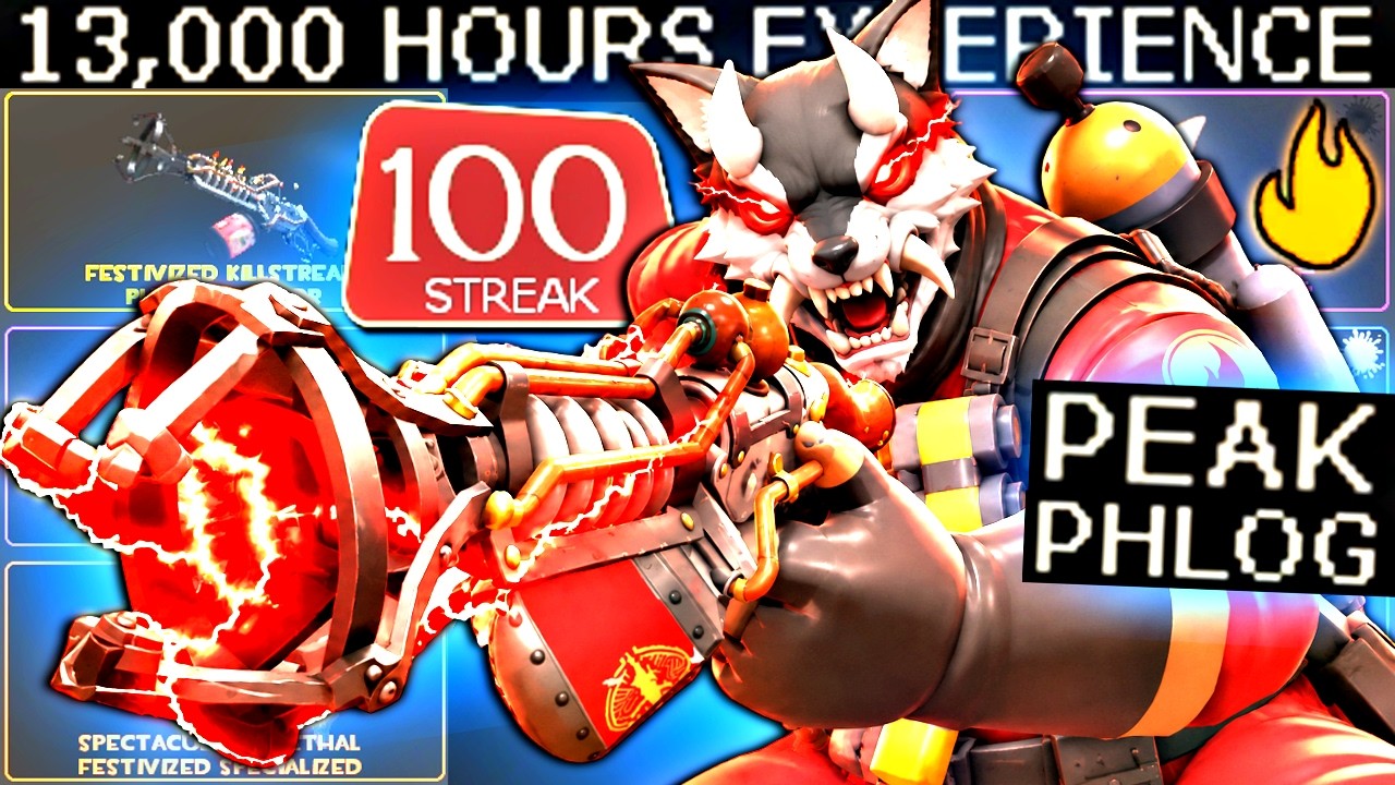 Более 13000 часов игры за Пиро сломали сервер🔸TF2 Геймплей