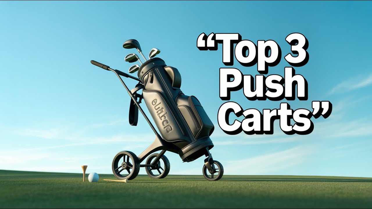 Effortless Golf: Our Favorite 3 Push Carts on the Course