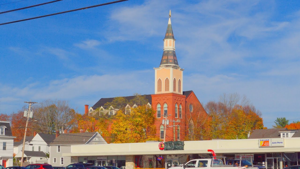 Hot Halloween Day Walk Around Dover NH