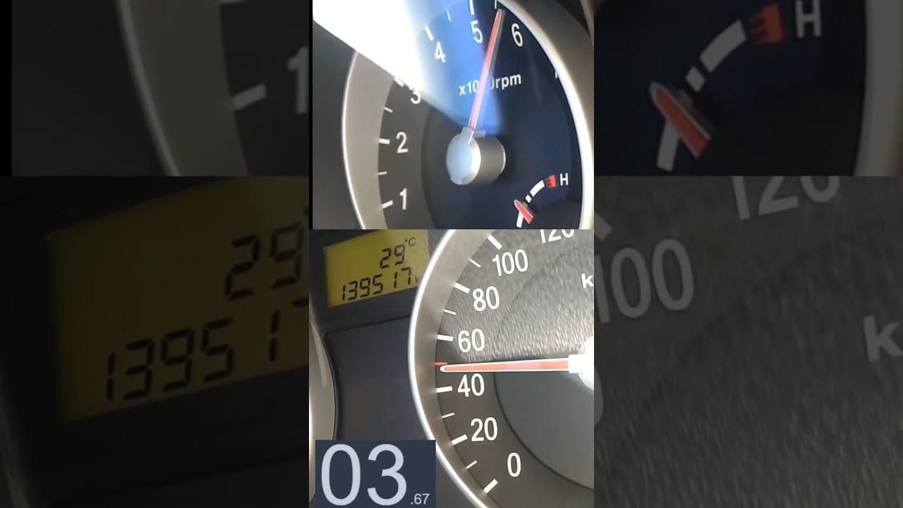 0-100 | Hyundai Accent Era 1.4 Dohc 97 hp (LPG li)