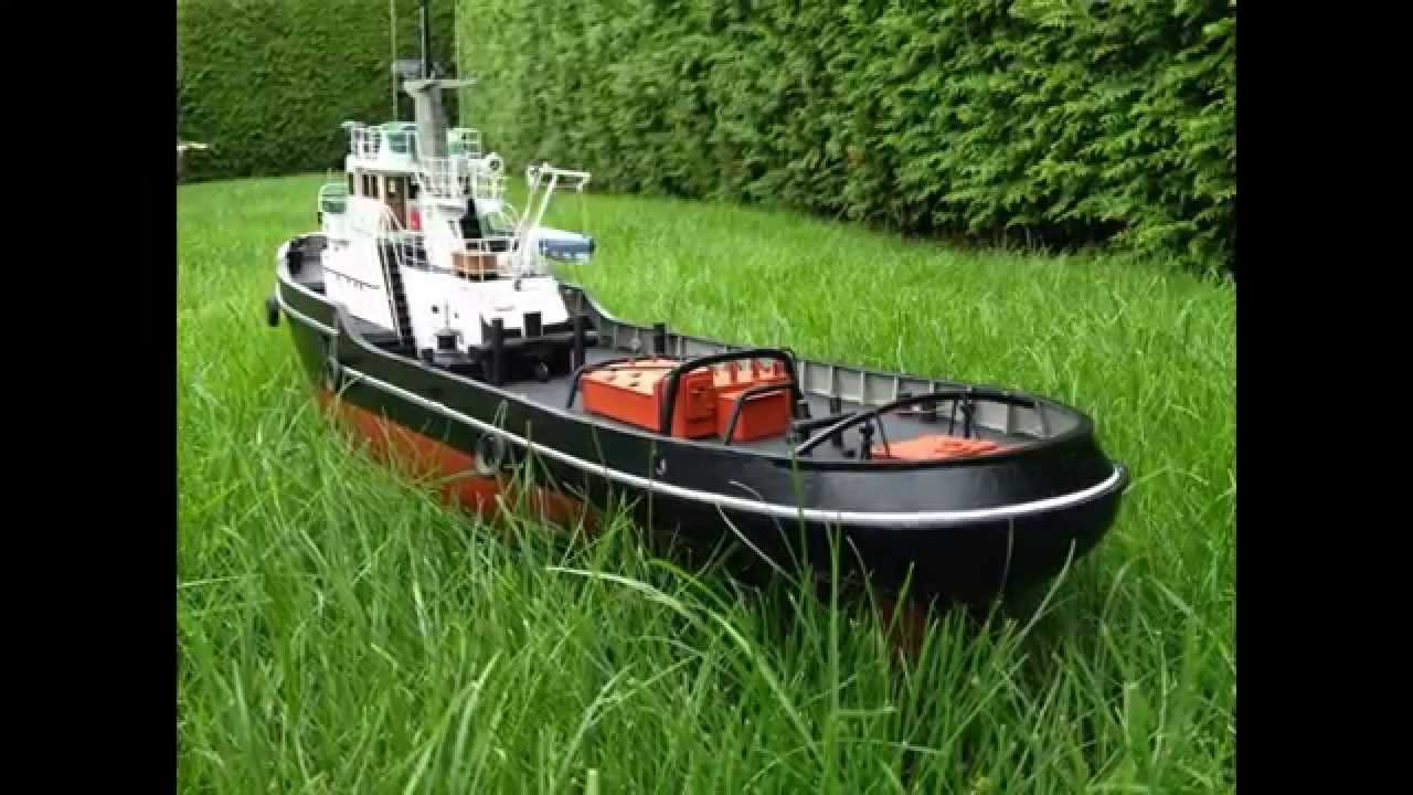 RC TUG Steenbank 1:50 (Building-proces)