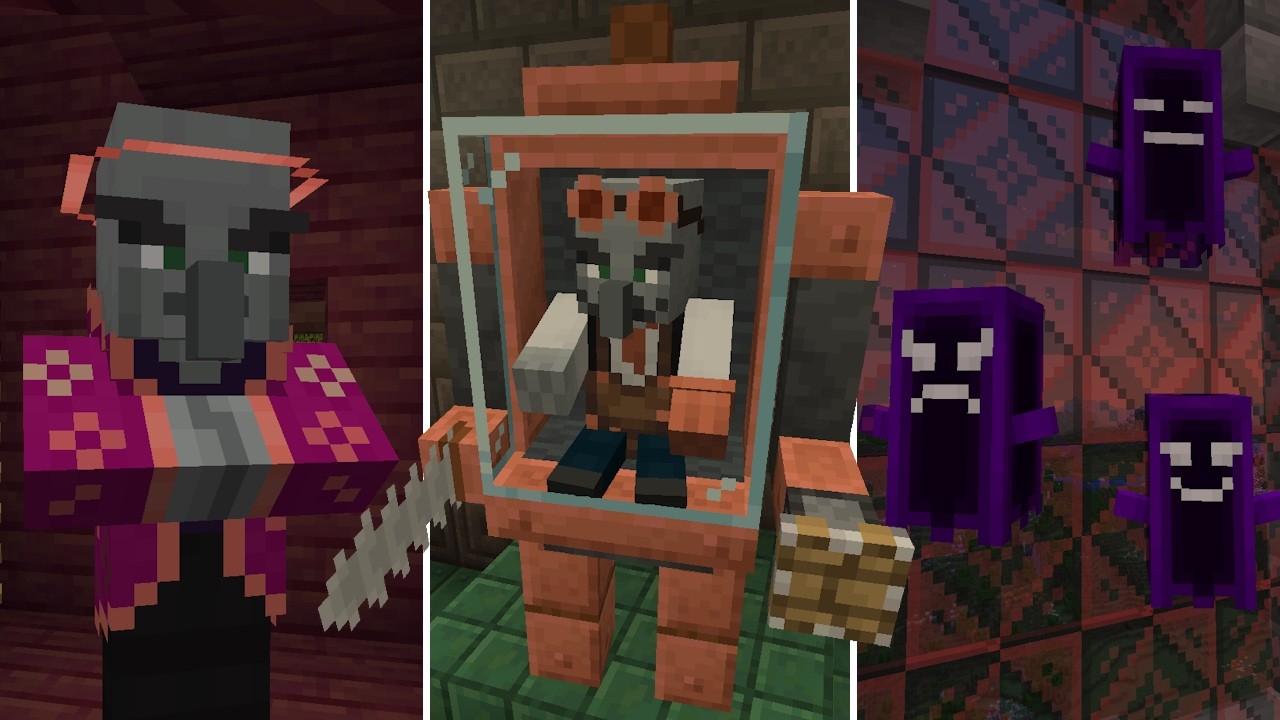 Fantasy Illagers (Minecraft Mod Showcase) 1.20.1/21.1