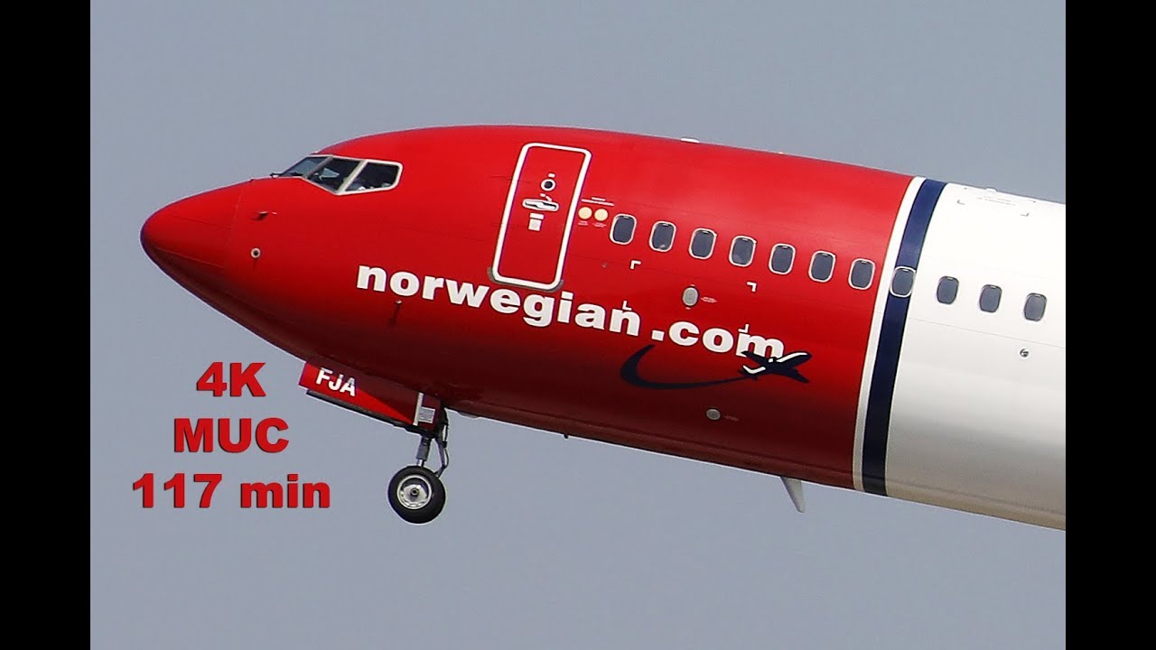 117 MIN - Planespotting in Munich Airport MUC 2018 - 1:57 HOURS 4K