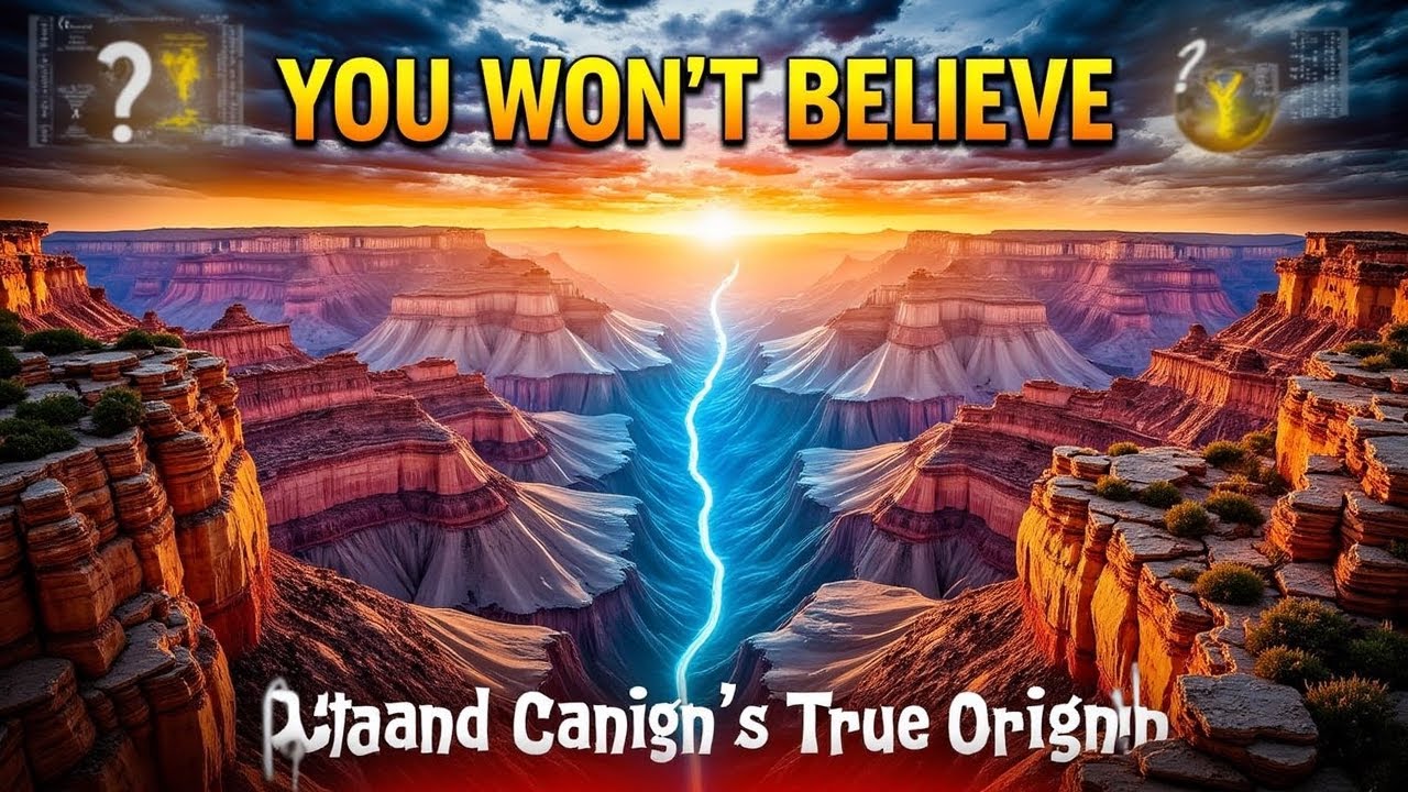 You Won't Believe How the Grand Canyon Was REALLY Formed!