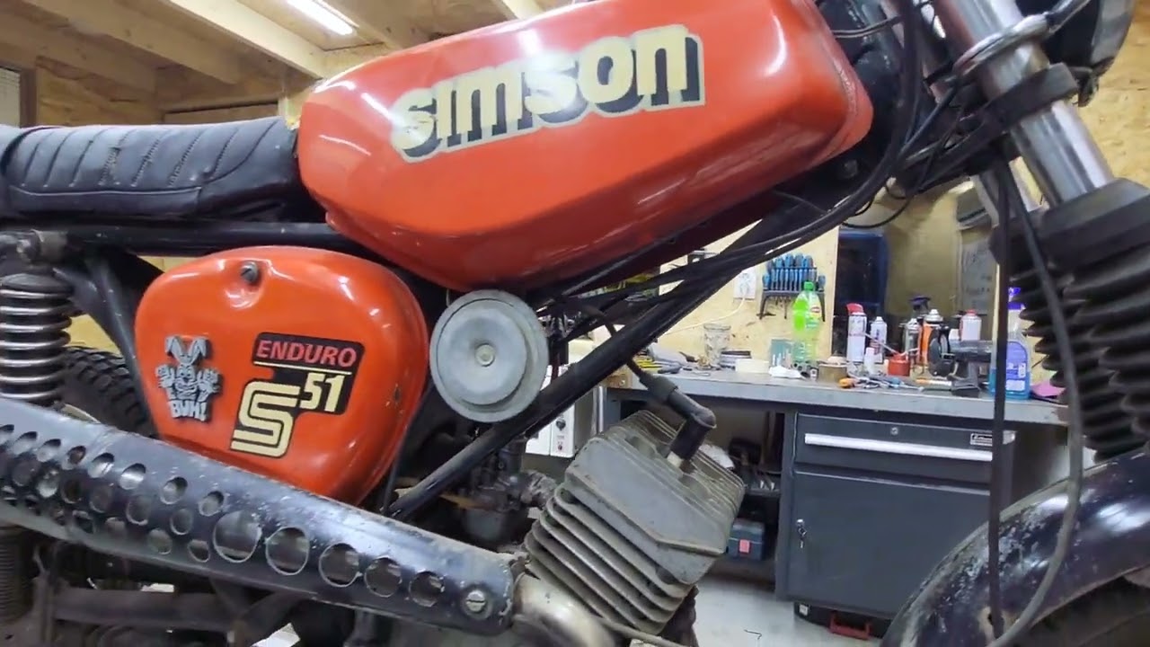 A legújabb Szerzeményem,                                    Simson Enduro 1988!