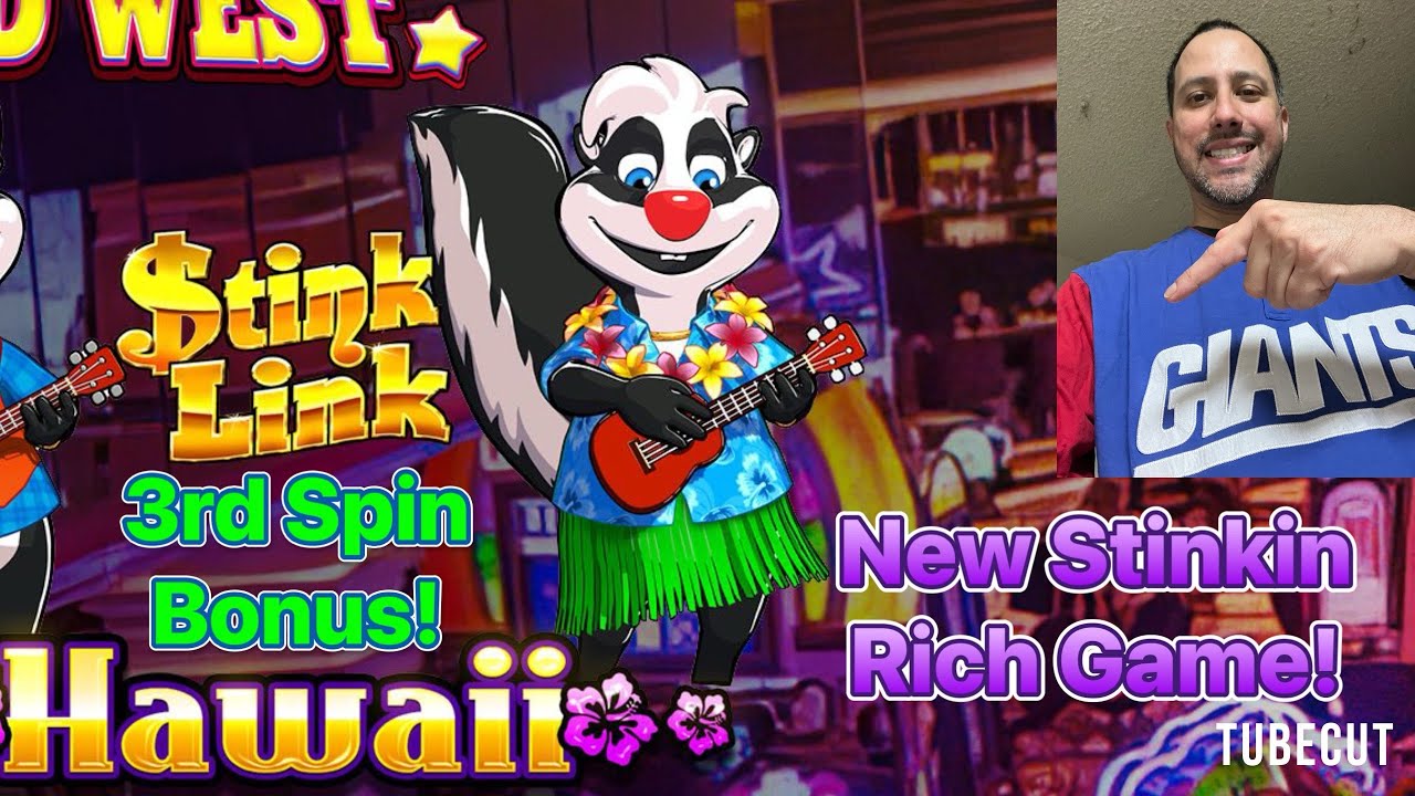 Новейшая игра Stinkin Rich Game Stink Link Hawaii! Бонусы за выкуп за мусор!!