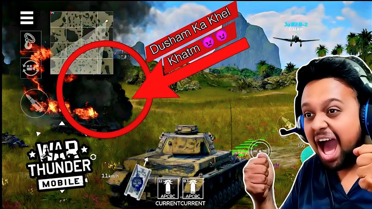 Insane Tank Fight | War Thunder Mobile | Full Android Hindi Gameplay 2026