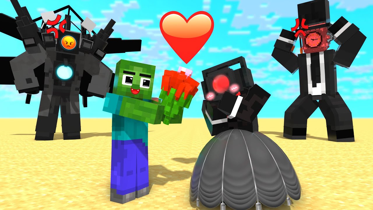 Skibidi Stole Zombie's Girlfriend?! 💔 Stopping His EVIL Plan! - Minecraft Animation