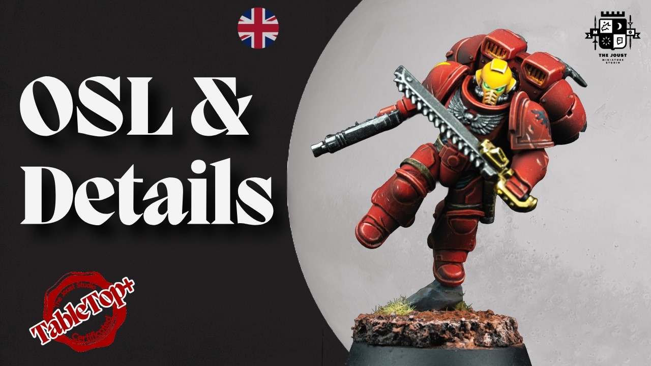 Blood Angels: Backpack vent, OSL & Details