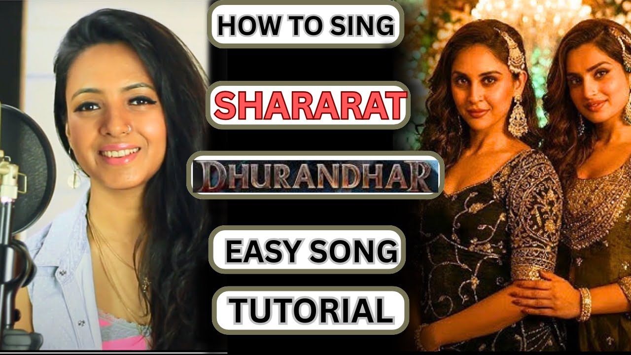 How To Sing Shararat | Dhurandhar | Varsha Tripathi Academy | Shashwat, Ranveer, Jasmine, Madhubanti