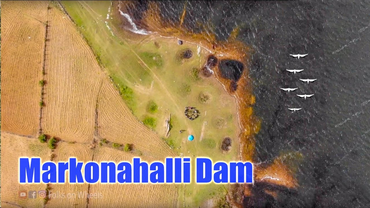 Markonahalli Dam | Morning Ride | Drone Videos | Tumkur | Karnataka Tourism