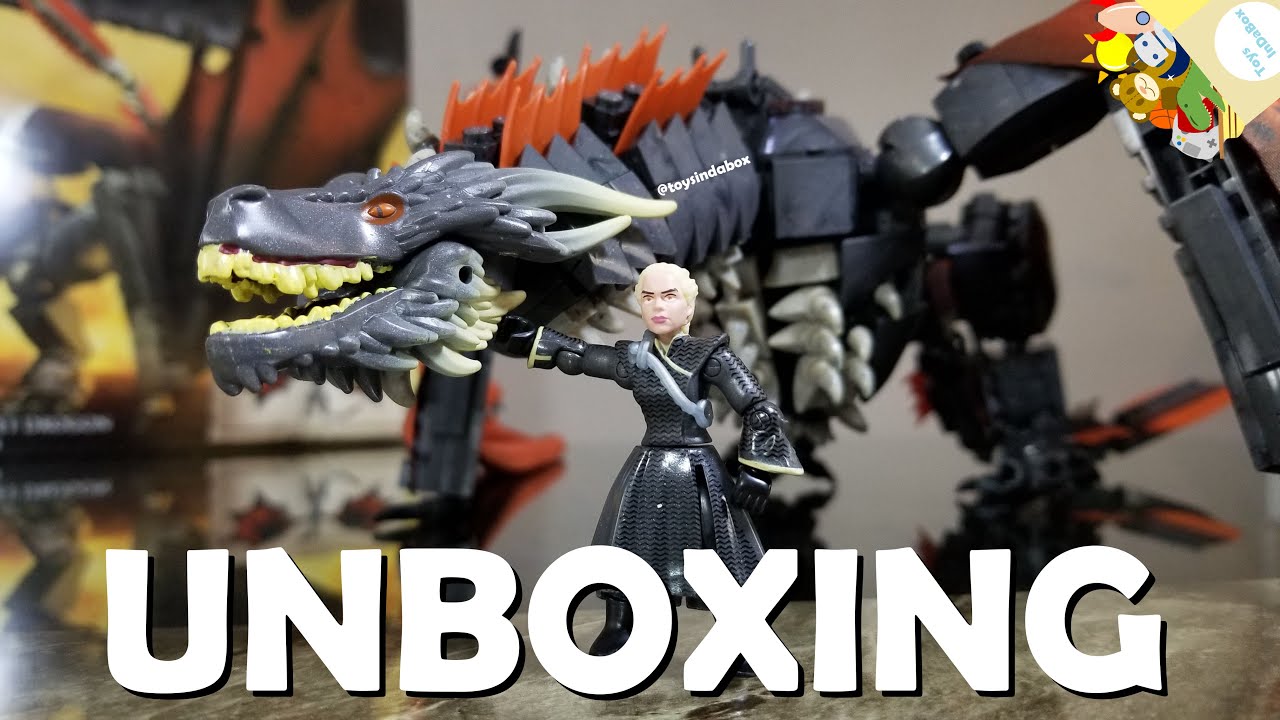 DAENERYS & DRAGON | MEGA CONSTRUX | Toys InDaBox | Unboxing
