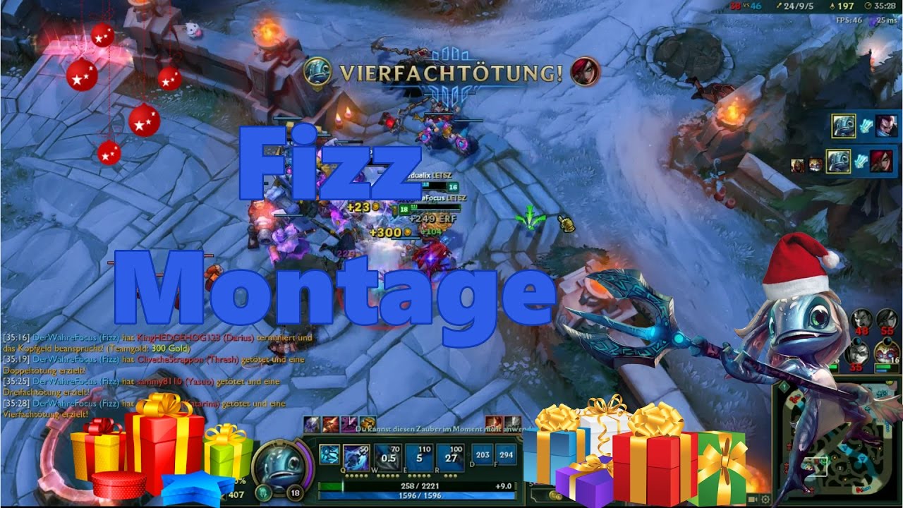 Fizz Montage #1 | Road to World's best Fizz | League of Legends