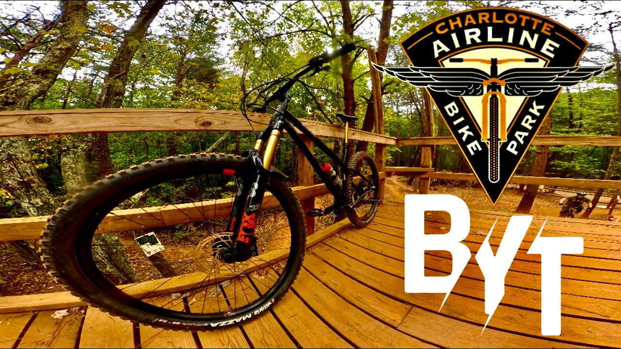 THE CLT MTB SCENE IS AWESOME!!! (AIRLINE BIKE PARK & BACK YARD TRAILS)