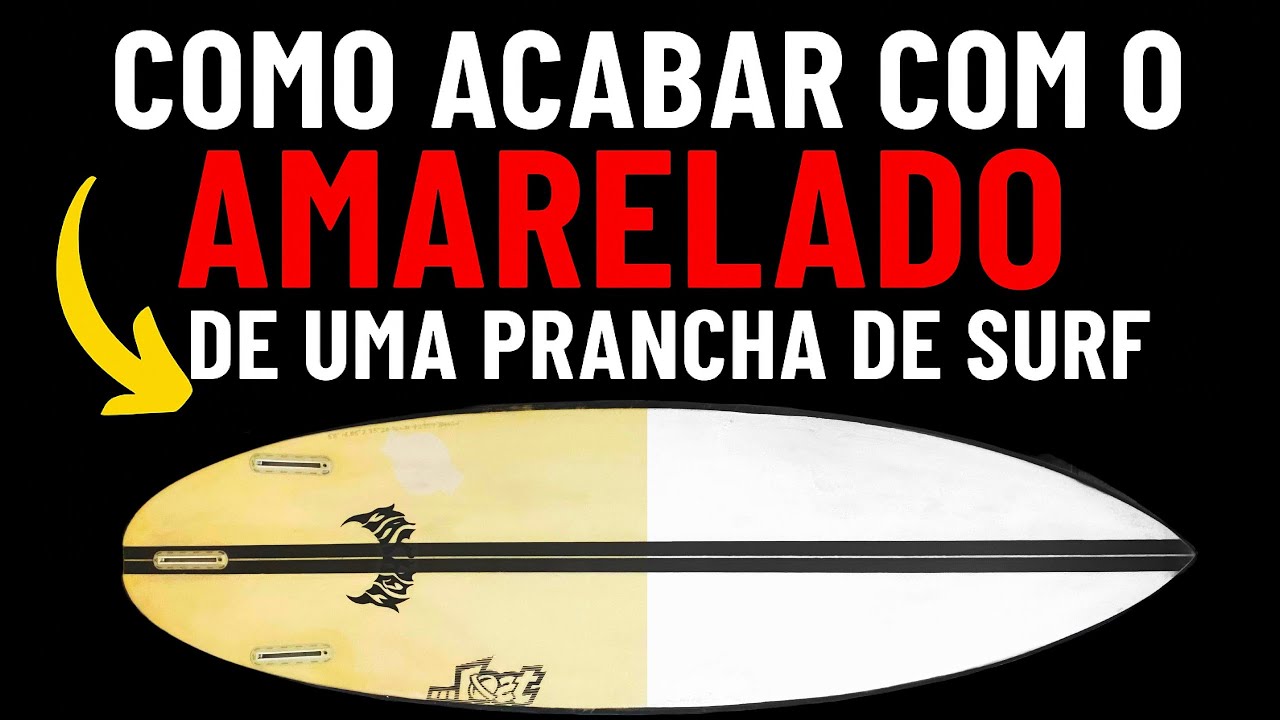Transformei Essa Prancha Amarelada – Resultado Incrível!