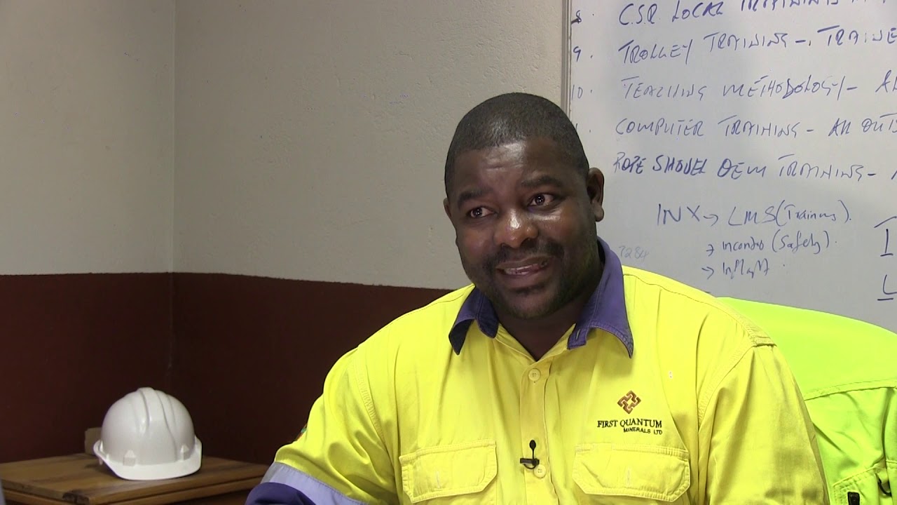 Bruce Chibenda - Training Manager for Kalumbila Minerals Limited