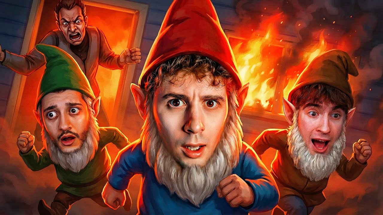 FAVIJ, LOLLO e NICO ti RUBANO in CASA - Burglin’ Gnomes