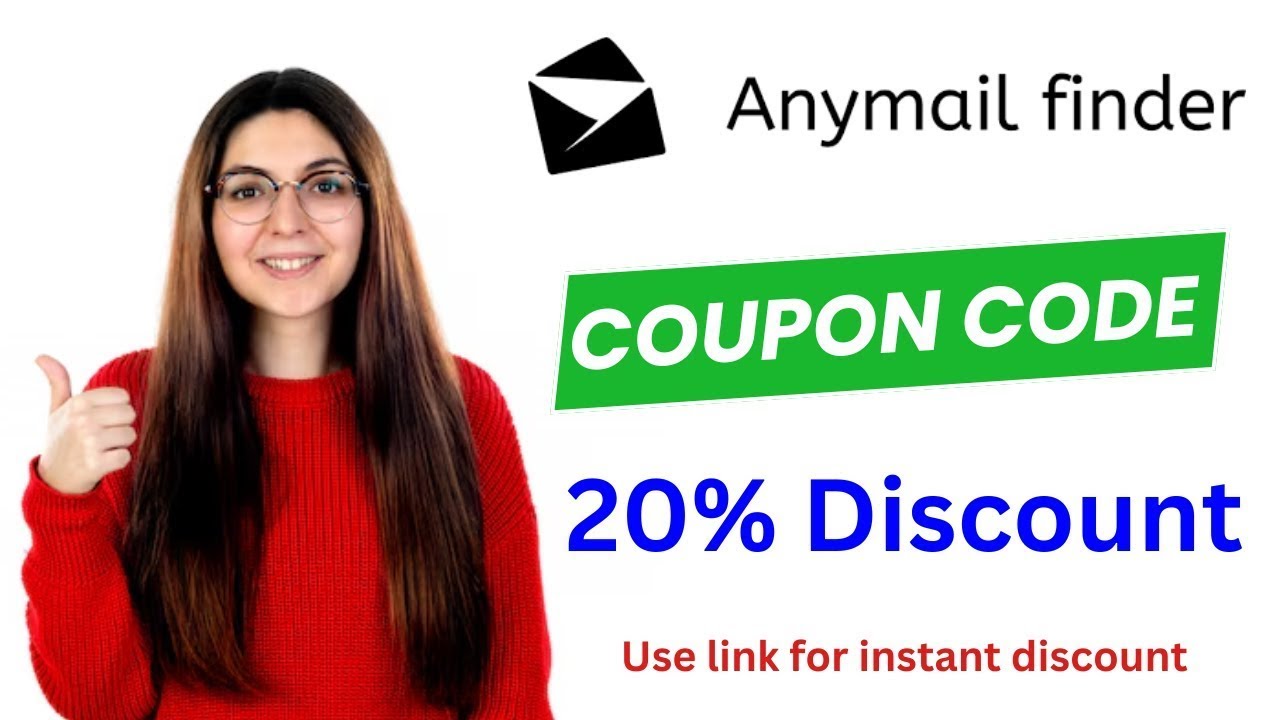 Anymail Finder Coupon Code | Discount Up To 20% On Plans.